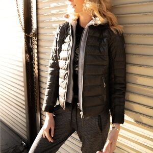 Women's Black Leather Jacket